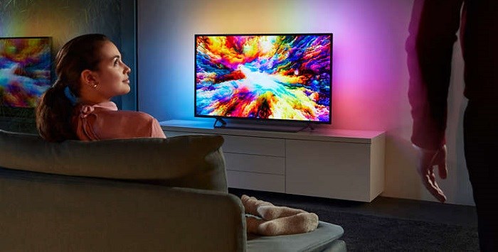 Philips 43PUS7303 technologie HbbTV